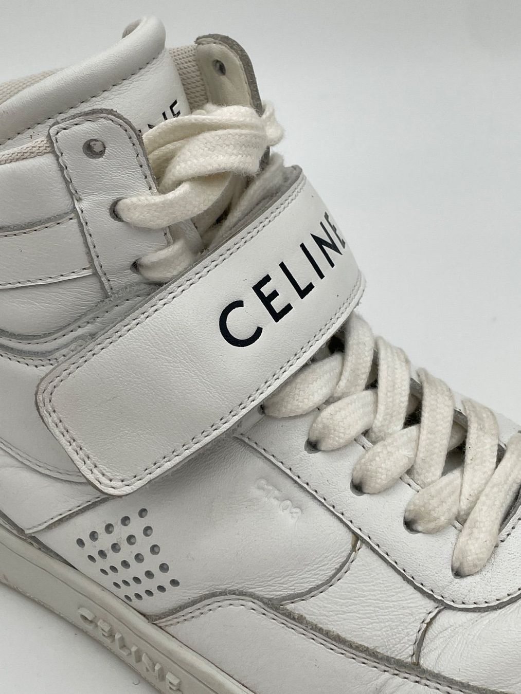 Celine Scarpe da donna: Celine CT-03 High Top Sneaker EU 37 Weiß – Usato da Zürich venduto da shoe_shop 4