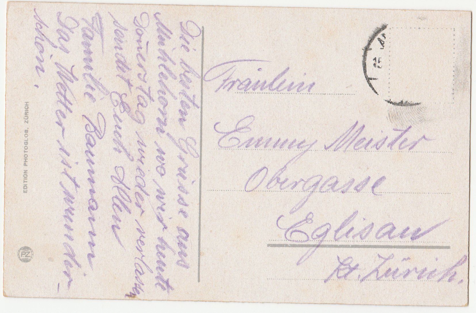 Cartes postales: Mühlehorn - – D'occasion à Fällanden par Blausegelfliege 1