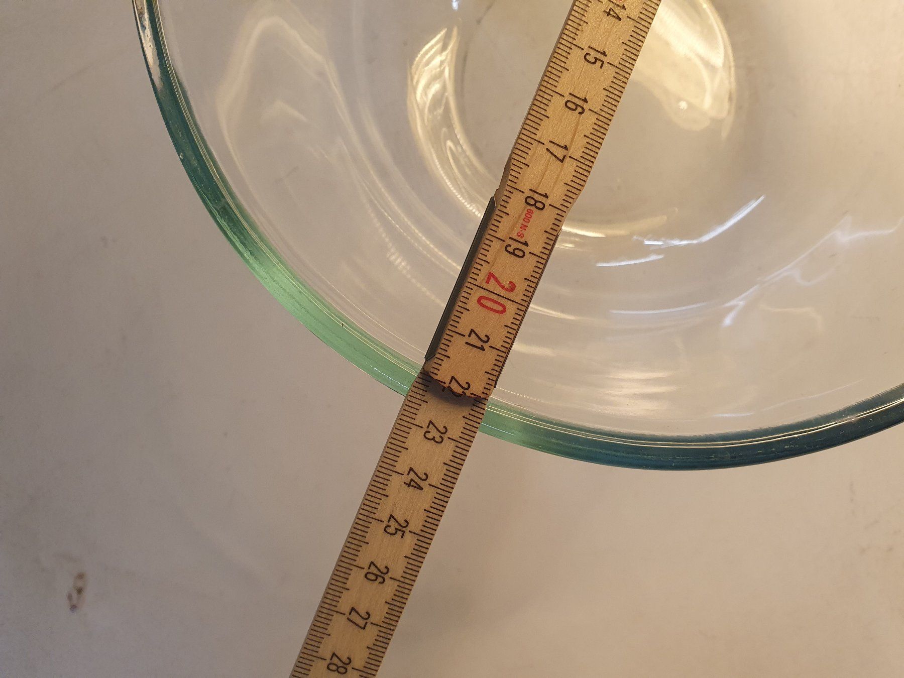 Ciotole: Salatschüssel Glas 23 cm – Usato da Zürich venduto da loosebone 1