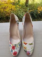 Gucci Floral Heels, Size 37.5