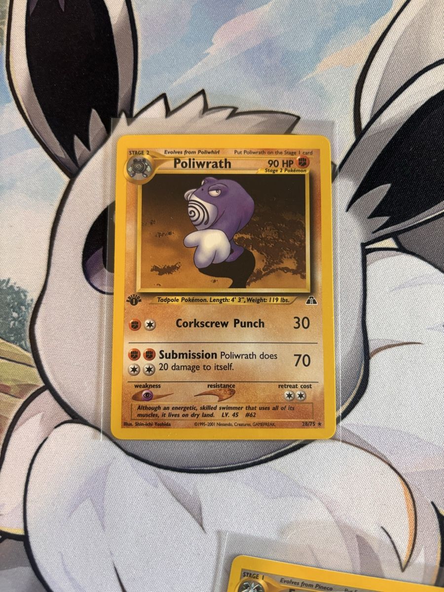 Pokémon Carte collezionabili: Poliwrath (NDI 28) First Edition – Usato da Regensdorf venduto da sam_qrg5