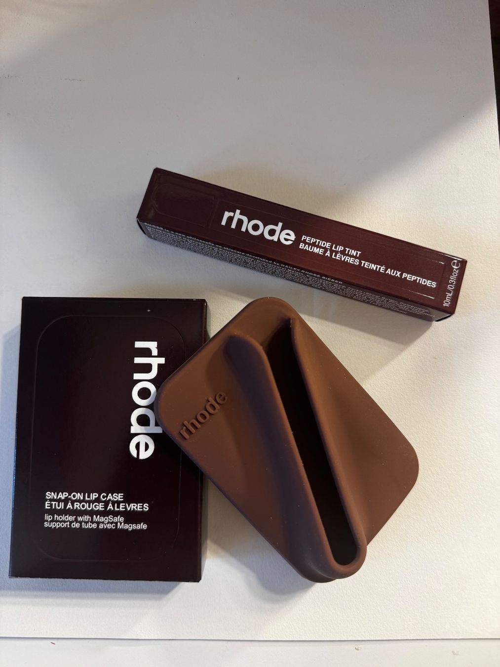 Rhode Make-up: Rhode Lip Tint & Case Set mit MegSafe – Nuovo e nell'imballaggio originale da Richterswil venduto da dil_vc79
