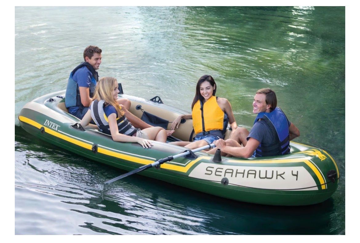 Boote: Intex Seahawk 4 Schlauchboot – Gebraucht aus Lufingen von Quadrum 3