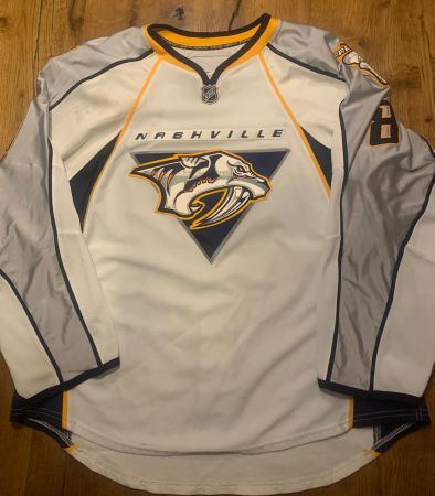 Game-Worn Trikot, NHL Nashville Predators / Kevin Klein