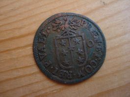 (H6) Wallis Halbbatzen 1710