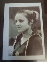 Erika Zuchold - 4xOlympia Silber handsignierter Zettel/Print