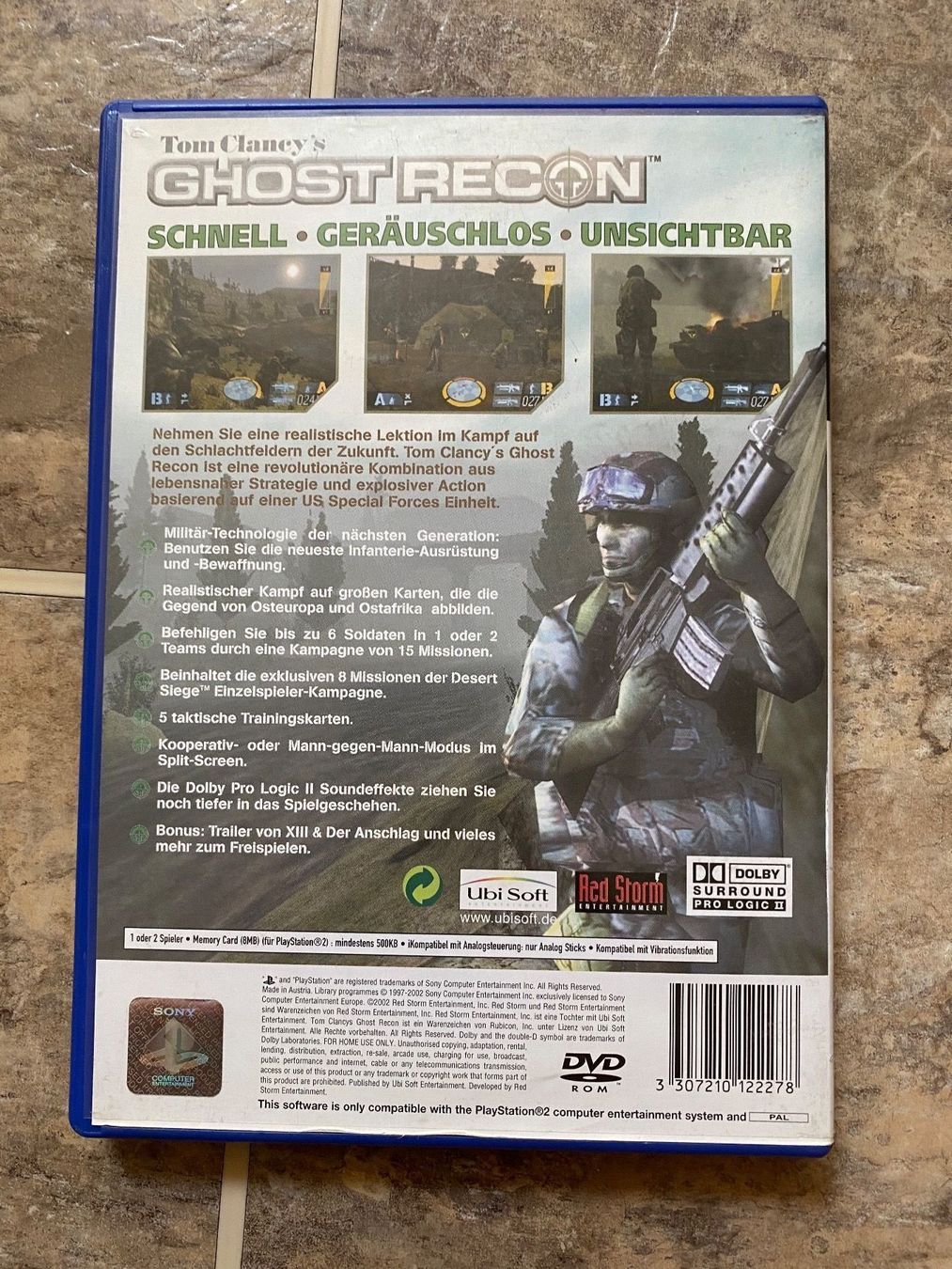 Spiele: Tom Clancys Ghost Recon für PS2 – Gebraucht aus Ringgenberg BE von Republic_Of_Gamers 1