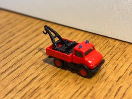 M1167: Fahrzeug der Feuerwehr, aus Metall (Spur N)