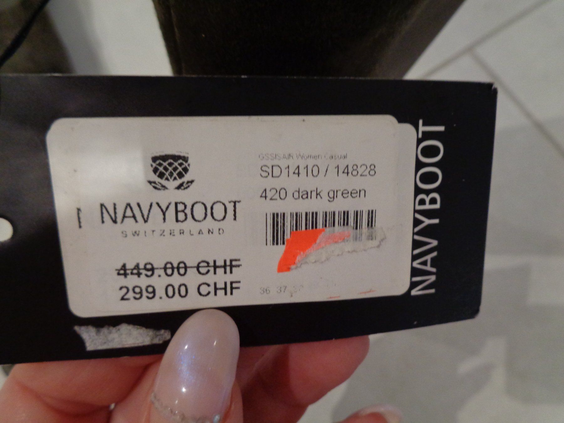 Navyboot Damenschuhe: NEUE top NAVYBOOT Stiefel olivgrün Gr. 36 - 220129 – Neu (gemäss Beschreibung) aus Küssnacht am Rigi von Schuhe-Secondhand 8