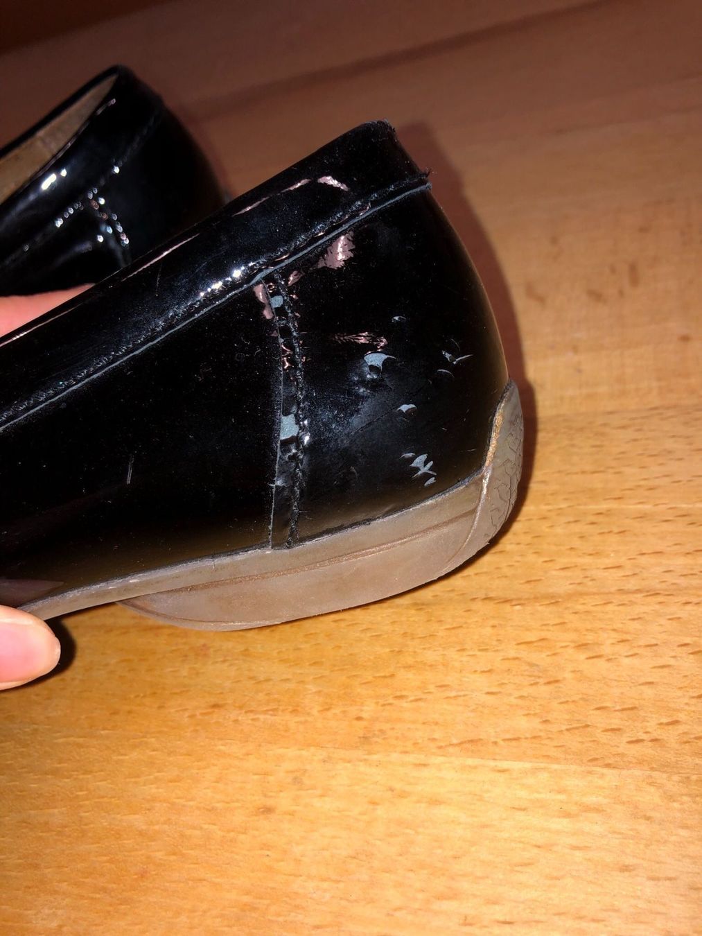 Gabor Damenschuhe: Gabor Mokassin Lackleder schwarz Glitzer 37.5 – Gebraucht aus Winterthur von chiaraelisa93 4