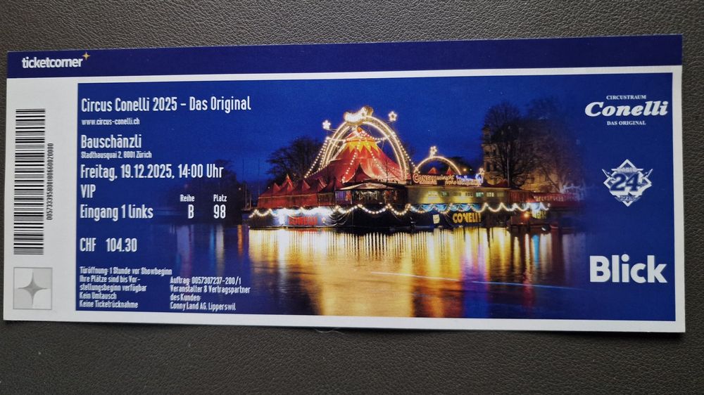 Circus Conelli 2025 - Das Original (Neu und originalverpackt) in ...