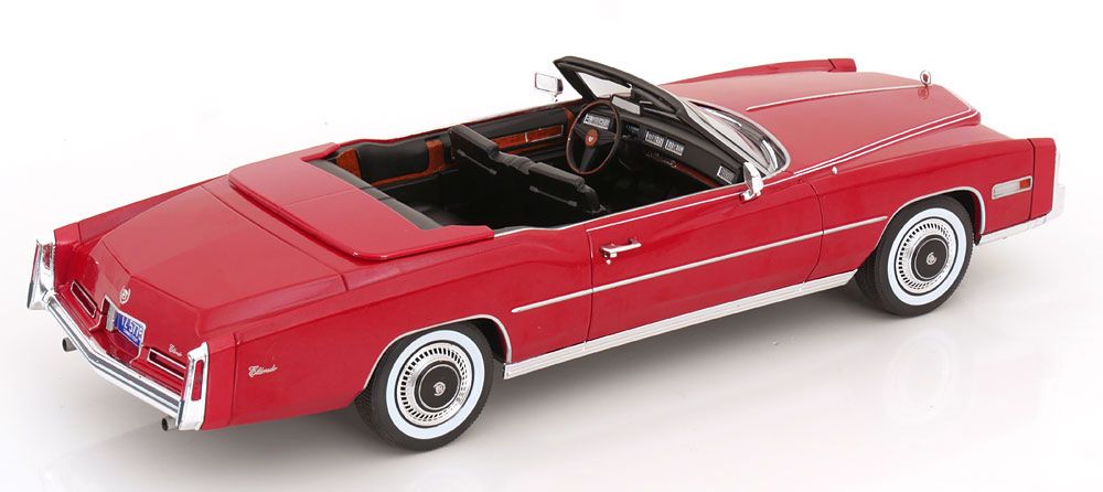 Cadillac Voitures modèles: CADILLAC ELDORADO CABRIO ROT 1976 1:18 MCG – Neuf avec emballage d'origine à Suhr par Moebelsiralfred 1