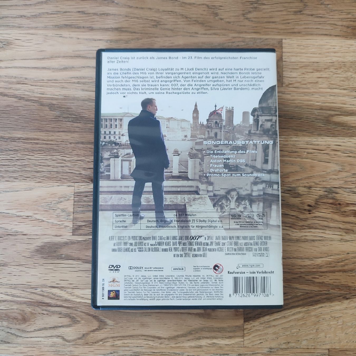 Tutti i DVDs: DVD James Bond 007 Skyfall – Usato da Unterägeri venduto da Kudu25 1