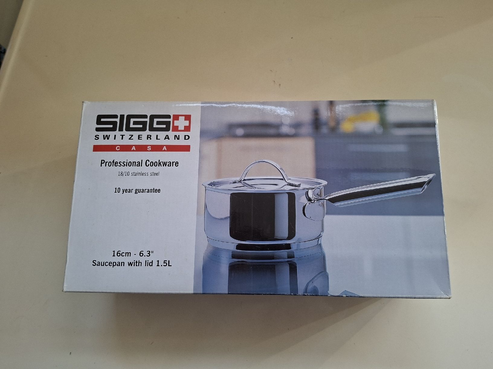 Sigg Pfannen: SIGG Saucentopf mit Deckel 16cm neu – Neu und originalverpackt aus Erlach von silvia3235 1