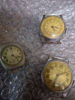  3 antike Uhren für Bastler/Sammler! Vintage Parsi, Huber 