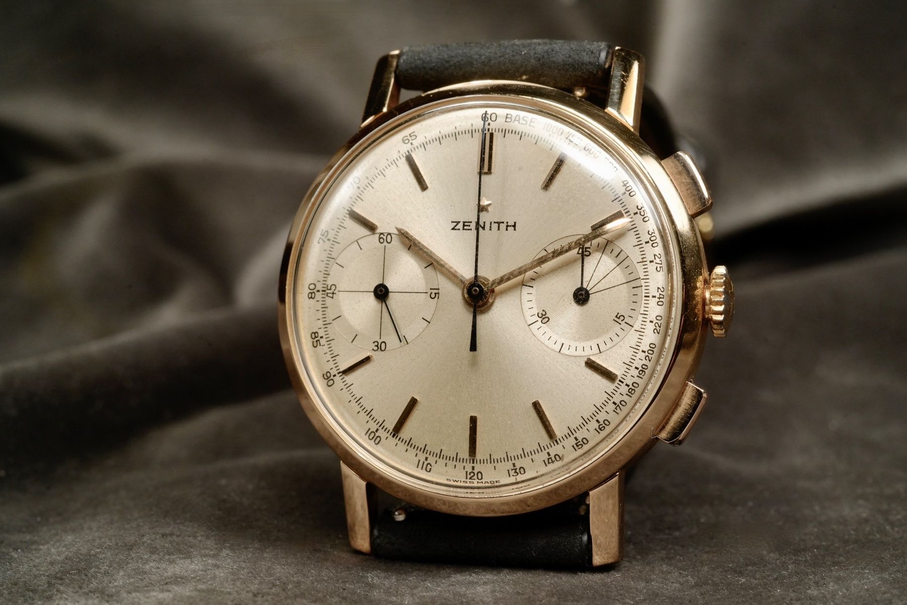 Zenith Orologi: Zenith - Ref. G179 Original 18kt. Gold Vintage Chronograph – Usato da Morcote venduto da chronoservice 3