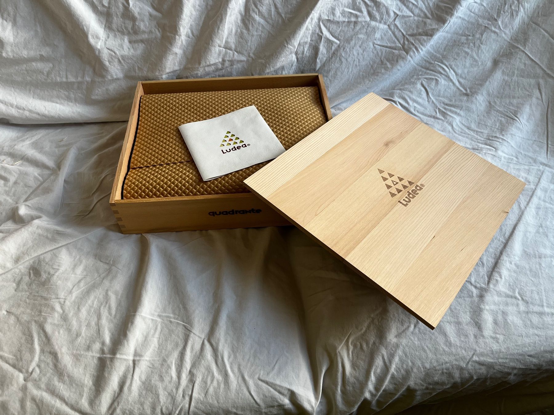 Kit di costruzioni: Experimentierkasten Ludea QUADRANTE – Nuovo e nell'imballaggio originale da Zürich venduto da gemuesebouillon 1