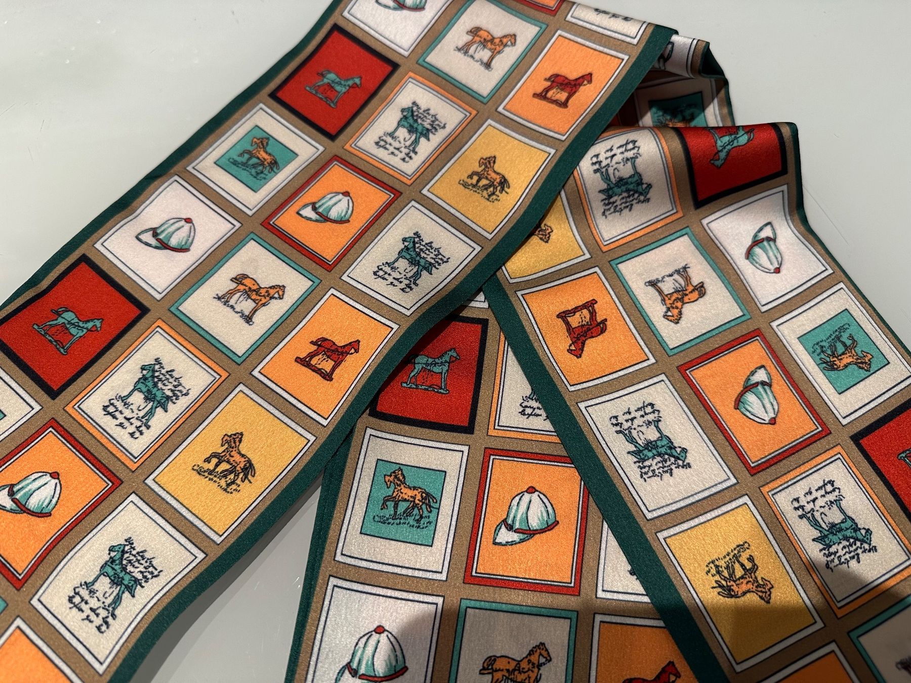 Foulard & Sciarpe: Lässiges Twilly – Nuovo e nell'imballaggio originale da Hittnau venduto da LuxAndMore 2