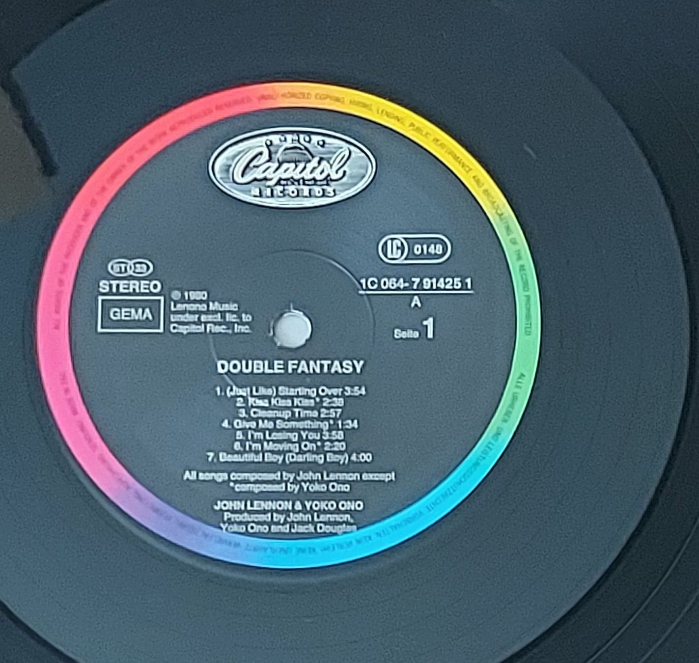 Schallplatten: LP - JOHN LENNON - DOUBLE FANTASY – Gebraucht aus Steckborn von Quo7 1