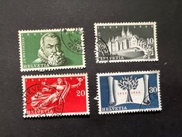CH 1948 Serie super gestempelt. (2320)