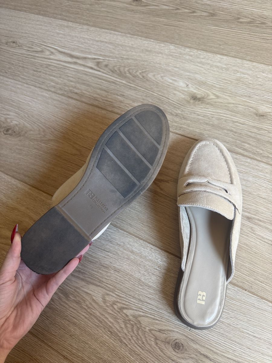 Pull&Bear Scarpe da donna: Mules "mocassins" beige (39), Pull and Bear – Nuovo (secondo la descrizione) da Grand-Lancy venduto da laura_oeg 1