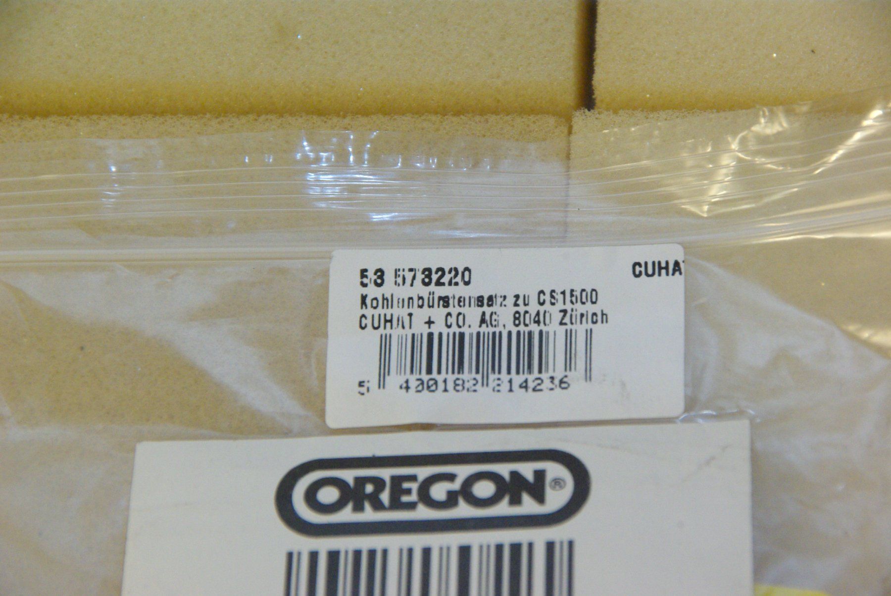 Oregon Alle Werkzeuge: OREGON Kohlebürstensatz zu CS1500 – Neu und originalverpackt aus Herisau von Cevianer1844 1