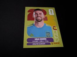 Panini FIFA Fussball Sticker WM 2026 Unai Simón ESP 2