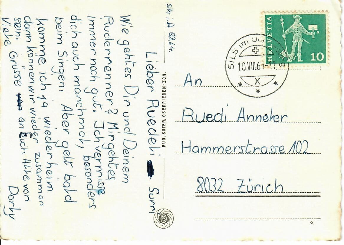 Cartoline postali: Schloss Ehrenfels – Usato da Hochdorf venduto da Ziegel-16 1