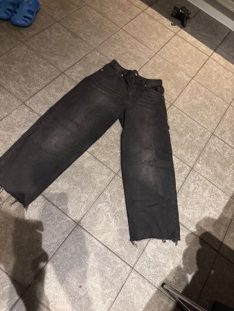 Damen Jeans schwarz Grösse 36 / S guter Zustand