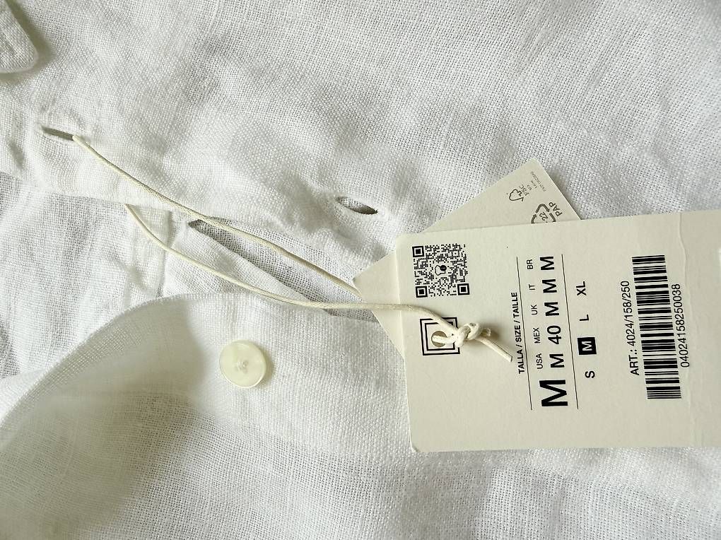 Zara Camicie: Zara Leinen Hemd – Nuovo e nell'imballaggio originale da Basel venduto da alu_l9s8 2