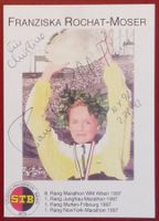 Franziska Rochat-Moser 1946-2002 Autogramm signiert Foto
