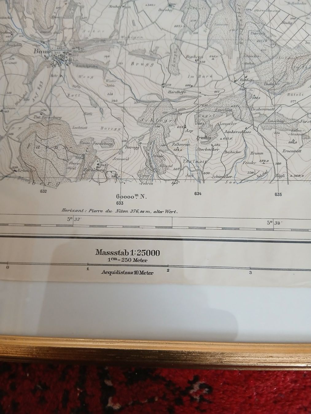 Cartes géographiques & atlas: Landkarte Maisprach – D'occasion à Sirnach par Rkressig 6