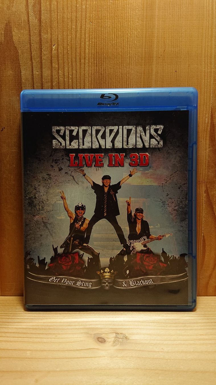 Tutti i DVDs: SCORPIONS Live in 3D Blu-Ray – Usato da Wilderswil venduto da Exebub