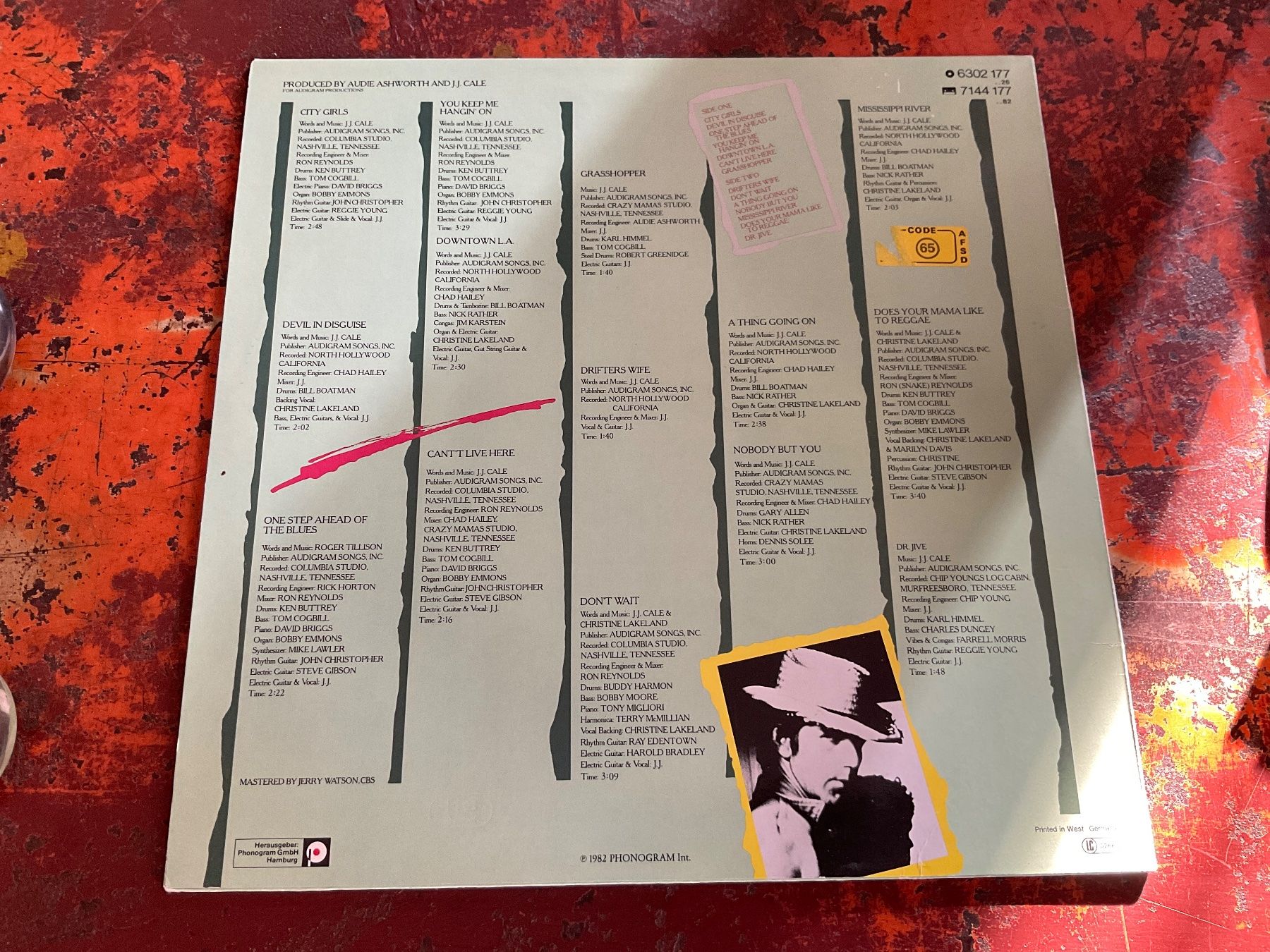 Dischi in vinile: J.J.Cale Grasshopper LP – Usato da Delémont venduto da vinylfreak01 1