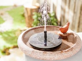 MINI SOLAR WASSERBRUNNEN - SPRINGBRUNNEN - TEICH UND GARTEN