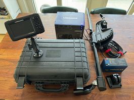 Lowrance Hook 5 Echolot/Fishfinder, Komplettset