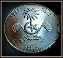 MALEDIVEN 1 RUFIYAA 1402/1982 UNZ.
