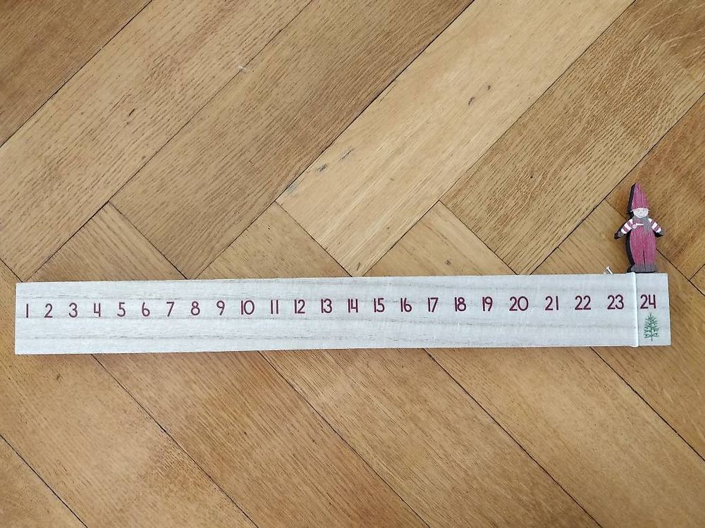 Calendrier De L'Avent 24 Jours En Bois - 24 Médiators De Guitare/ukulélé, Pour Musiciens Ado/adultes - 4