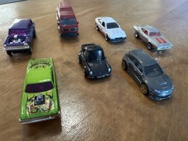 Lot de 7 voitures miniatures  occasion