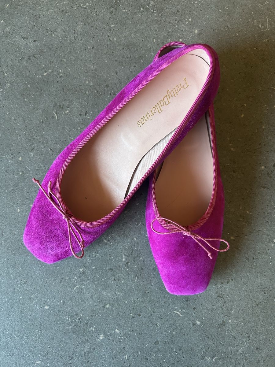 Scarpe da donna: Pretty Ballerinas - daim violet - T40 – Nuovo (secondo la descrizione) da Zürich venduto da Kavaga