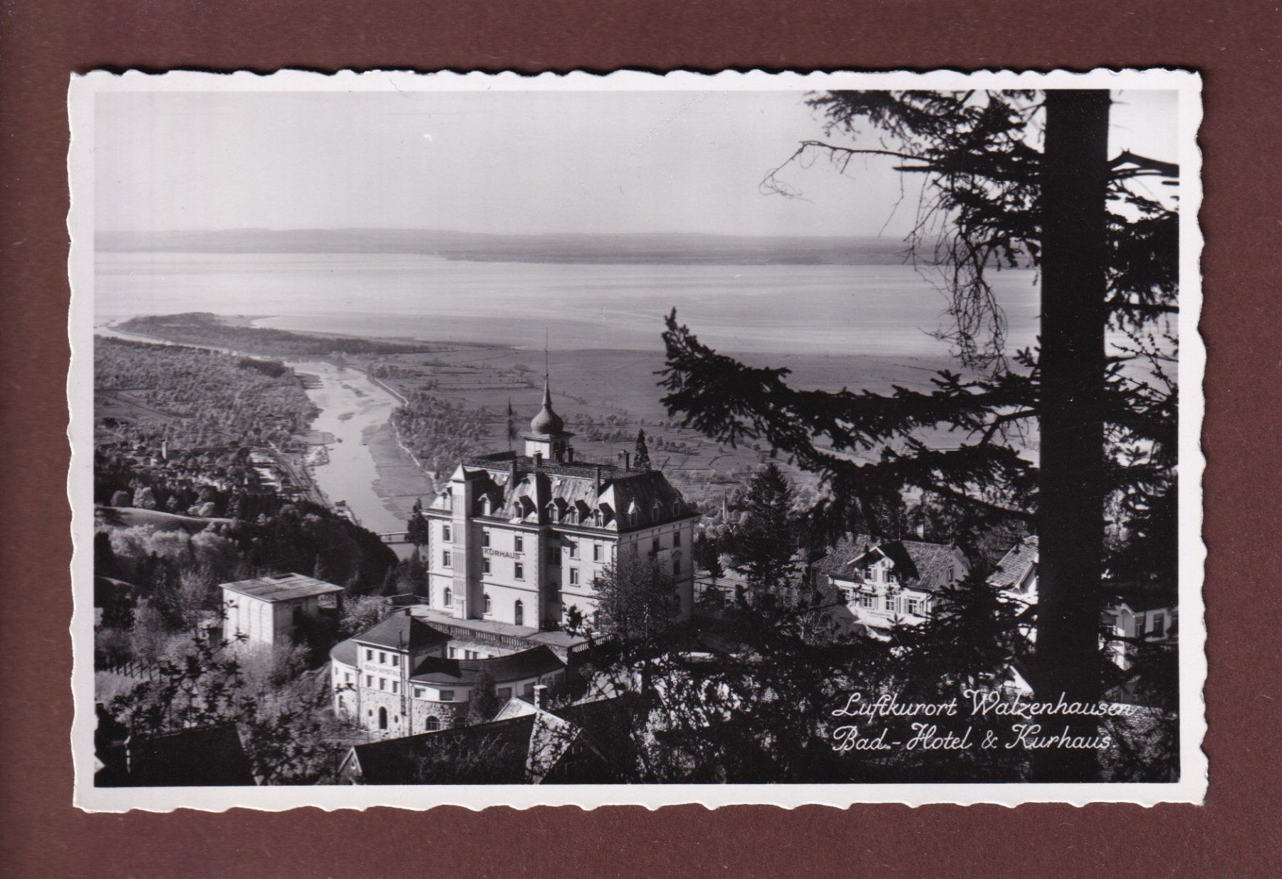 Cartoline postali: WALZENHAUSEN - Bad-Hotel – Usato da Pully venduto da nicecards
