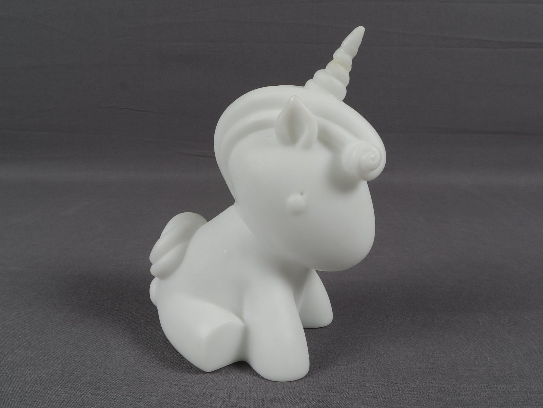 Lampen: FIZZ CREATIONS Einhorn Lampe – Gebraucht aus Steinen von Restwert_Steinen 2