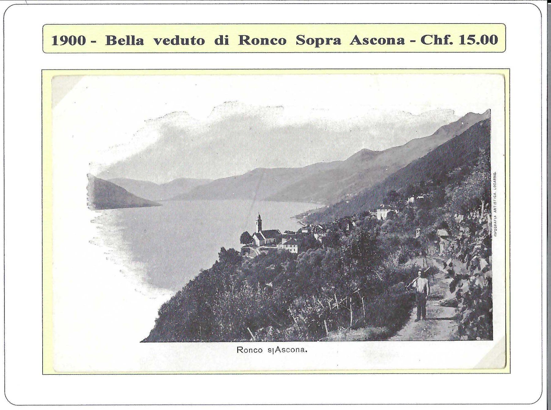 Cartoline postali: RONCO SOPRA ASCONA, * – Usato da Pura venduto da ulisse1957