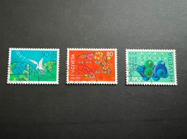 CH-Marken 1992 gestempelt