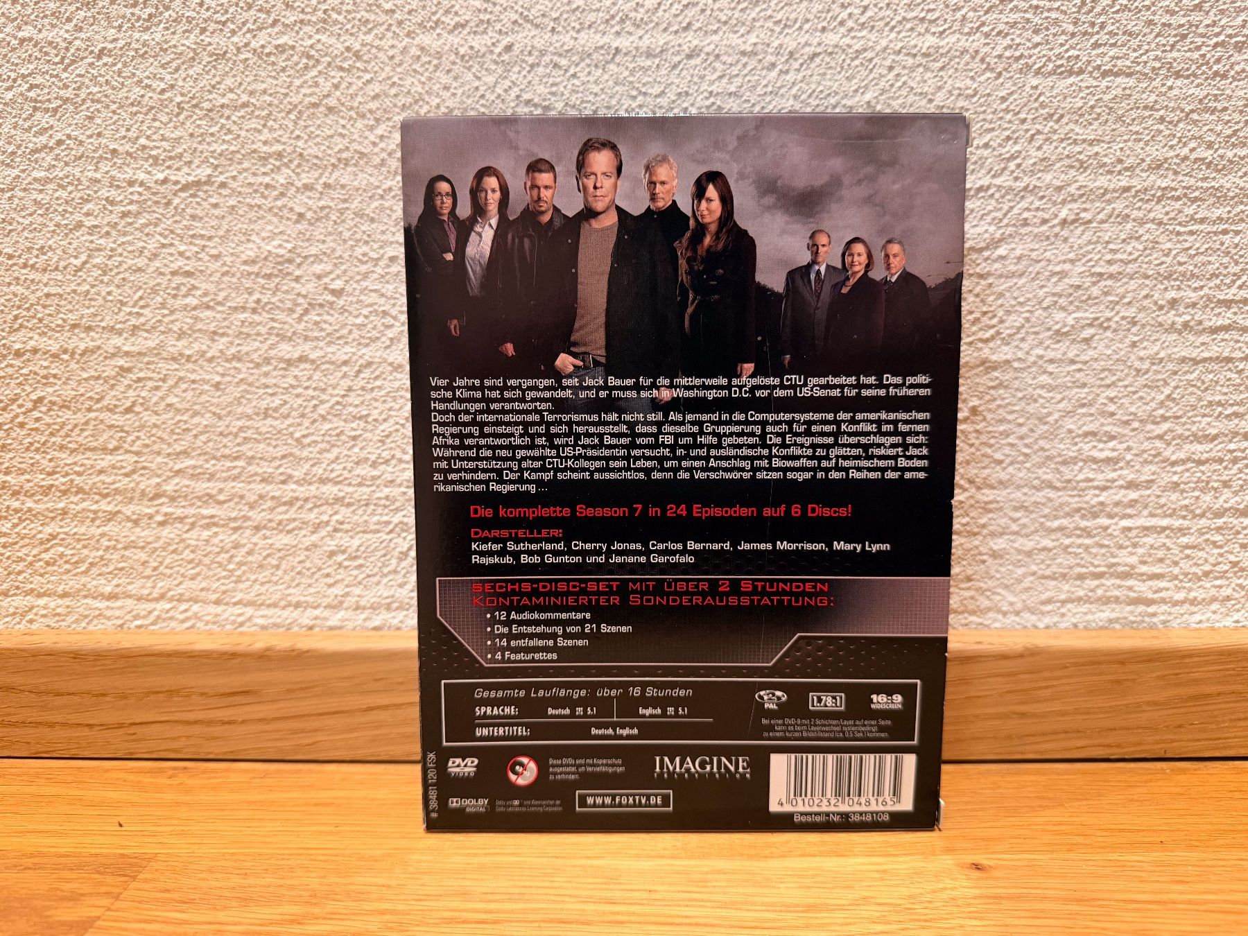 Tutti i DVDs: 24: Twenty Four Staffel 7 (DVD) – Usato da Reinach BL venduto da Graphix 1