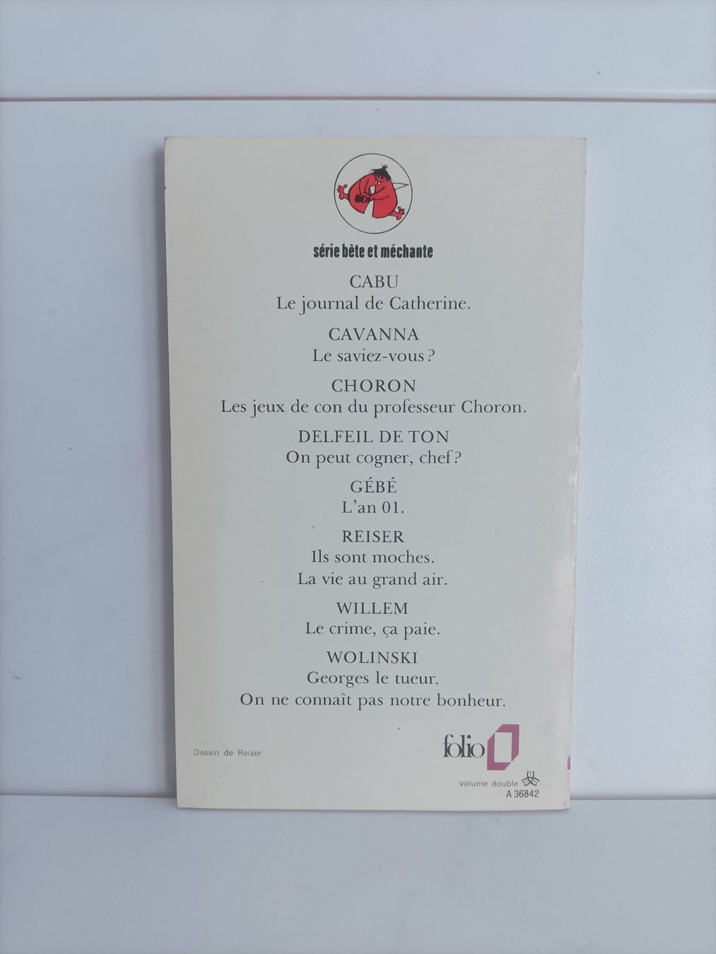 BD: BD Mon papa / Reiser / Folio 842 / 1981 – D'occasion à crans montana par AB3963 1