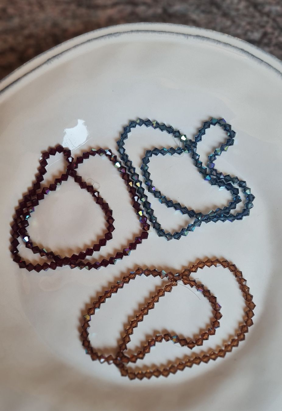 Perlen (unechte): Swarovski Steine/Armbänder – Gebraucht aus Bowil von Sabinep 1