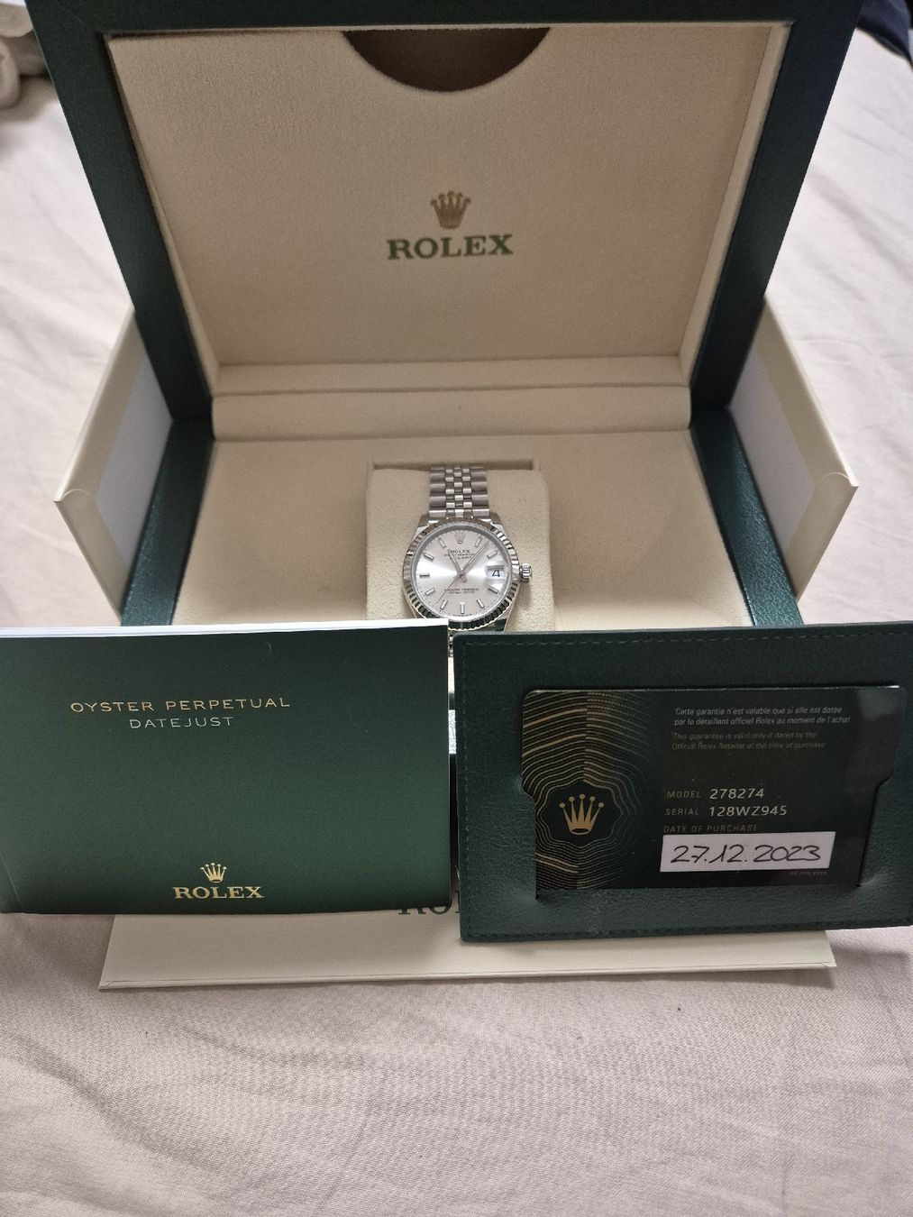 Rolex Orologi: ROLEX, Datejust 31 - neuwertig – Nuovo (secondo la descrizione) da Altstätten SG venduto da yll_j7s7 4