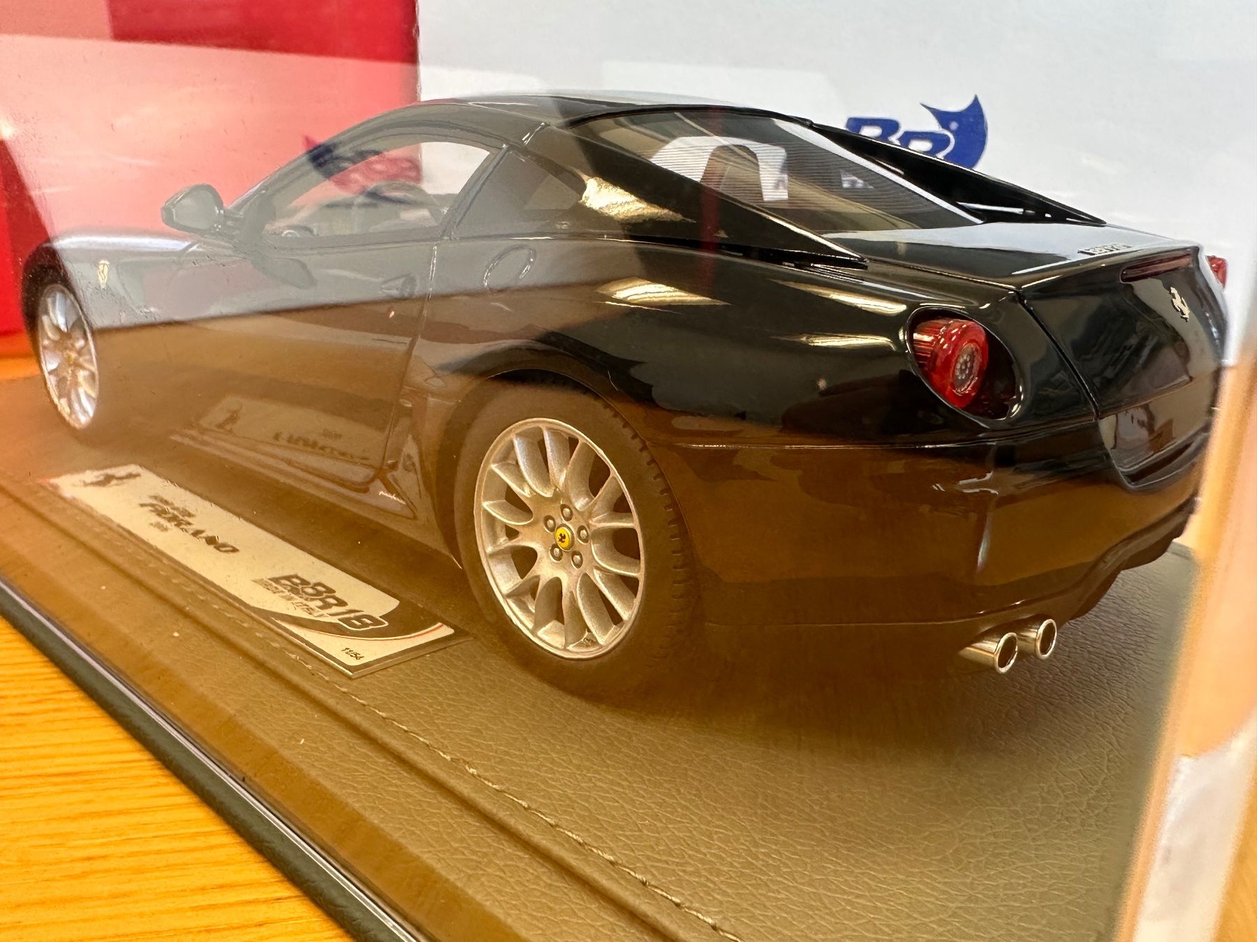 BBR Models Modellautos: Ferrari  599 GTB 1/18 nero Handschaltung – Neu und originalverpackt aus Stein AR von Krabbe2 2