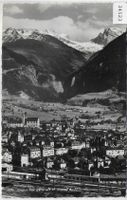 Brigue Brig - Vue generale avec gare - Bahnhof
